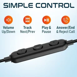 Delton 24ECA Stereo Earbuds, USB Type-C (DWH24ECA)