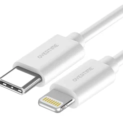 Delton Overtime USB-C/USB Wall & Car Chargers with Apple MFi Certified Lightning Cables for iPhone/iPad, White (DAC3IN12USBSL)