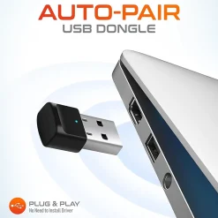 Delton 20X Professional USB-C, 3.5mm Noise Canceling Bluetooth On Ear Headset (DBTHEAD20XBTDLHSAS1)