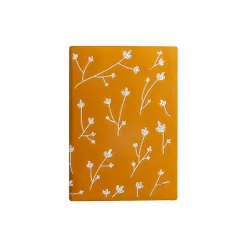 Denik Samantha Journal, 5.8" x 8.3", College Ruled, Orange/Cream, 144 Pages (AHBC508L)