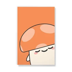 Denik Smoko Kai Mushroom Journal, 5.25" x 8.25", College Ruled, 144 Pages (LFC1891L)