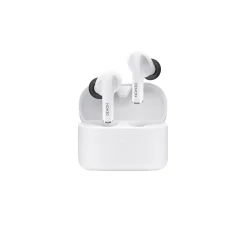 Denon Wireless Active Noise Canceling Earbuds, Bluetooth, White (AHC830NCWWT)