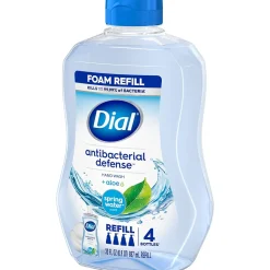Dial Antibacterial Defense Foaming Hand Soap Refill, Spring Water Scent, 30 Fl. Oz. (17000350875)