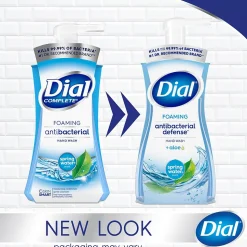 Dial Antibacterial Foaming Hand Soap, Spring Water Scent, 8/Carton (017000347394)