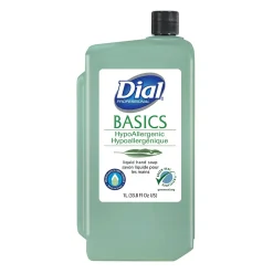 Dial Basics Liquid Hand Soap Refill, 1L, 8/Carton (33821)