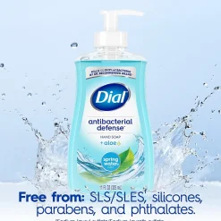 Dial Complete Antibacterial Liquid Hand Soap, Spring Water Scent (00017000209524)