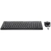 Digital Innovations 4270100 USB Wireless Keyboard and Optical EasyGlide Mouse, Black