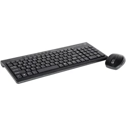 Digital Innovations 4270100 USB Wireless Keyboard and Optical EasyGlide Mouse, Black