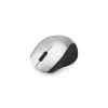 Digital Innovations EasyGlide Ambidextrous Wireless Optical 2.4 GHz Mouse, Black/Silver (GB1747)