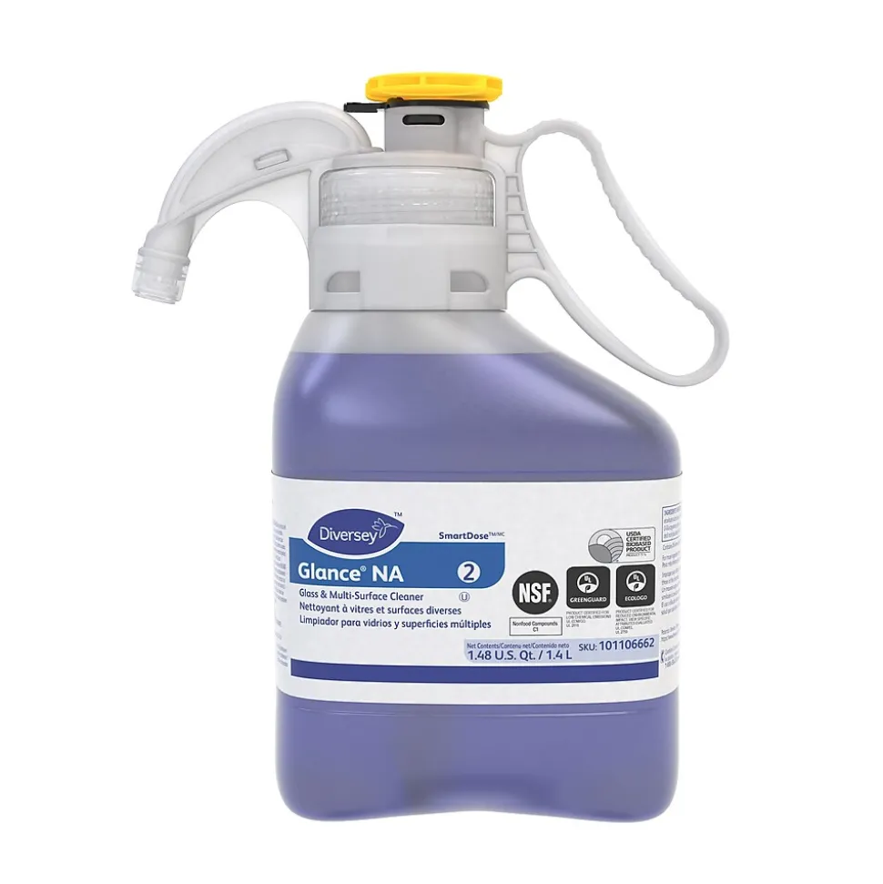 Diversey Glance NA Glass and Multi-Surface Cleaner SC, 47.3 Oz. (101106662)