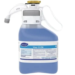 Diversey Virex II 256 Disinfectant Cleaner and Deodorant, SmartDose Bottle, Mint, 2/Carton (5019317)