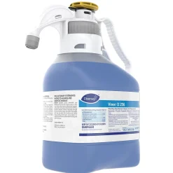 Diversey Virex II 256 Disinfectant Cleaner and Deodorant, SmartDose Bottle, Mint, 2/Carton (5019317)