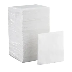 Dixie 1/4-Fold 1-Ply Beverage Napkin by GP PRO, White, 500 Napkins/Pack, 8 Packs/Case (96019/96017)