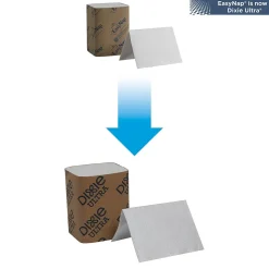 Dixie Ultra Interfold 2-Ply Napkin Dispenser Refill by GP PRO, White, 250 Napkins /Pack, 24/Carton (32006)