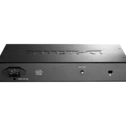 D-Link 24-Port Gigabit Ethernet Unmanaged Switch, 10/100/1000 Mbps, Black (DGS1024D)