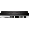 D-Link 28-Port Gigabit Ethernet Managed Switch, 10/100/1000 Mbps (DGS-1210-28)