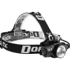 Dorcy 1,000-Lumen Pro Water-Resistant LED Rechargeable Headlamp, Black (41-2121)