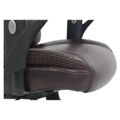 Dormeo Bonded Leather Task Chair, Brown (51451)