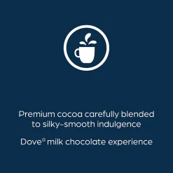 Dove Silky Smooth Milk Chocolate Hot Cocoa, Flavia Freshpack, 72/Carton (MDRA117)