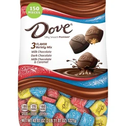 Dove Silky Smooth Promises Assorted Chocolate Pieces, 43.07 oz. (209-00380)