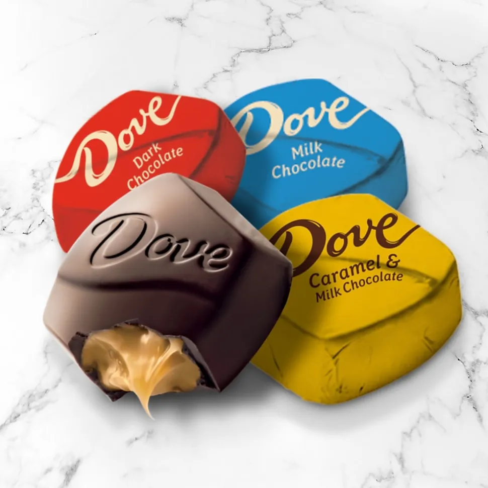Dove Silky Smooth Promises Assorted Chocolate Pieces, 43.07 oz. (209-00380)