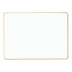 Dowling Magnets Double-Sided Plastic Dry-Erase Whiteboard, 12" x 8.75", 6/Bundle (DO-7200000-6)