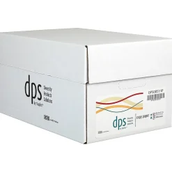 DPS by Staples Copy Paper, 8.5" x 11", 20 lbs., White, 500 Sheets/Ream, 10 Reams/Carton (DPS08511)