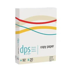 DPS by Staples Copy Paper, 8.5" x 11", 20 lbs., White, 500 Sheets/Ream, 10 Reams/Carton (DPS08511)