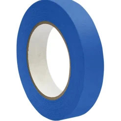 DSS Distributing 1" x 55 Yds, Premium Grade Masking Tape, Blue, 6 Rolls/Bundle (DSS46163-6)