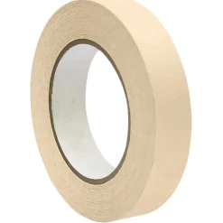 DSS Distributing 1" x 55 Yds, Premium Grade Masking Tape, White,6 Rolls/Bundle (DSS46161-6)
