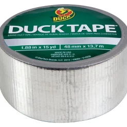 Duck® Brand Fun Duct Tape, Chrome, 1.88" x 10 Yards