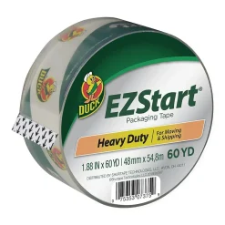 Duck EZ-Start Packing Tape, 1.88" x 60 yds., Clear (299002)