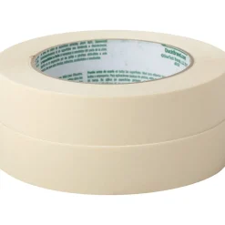 Duck General Purpose Masking Tape, 0.94" x 60 Yds., Beige, 2/Pack (PG-2-2)