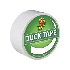 Duck Heavy Duty Duct Tape, 1.88" x 20 Yds., White (1265015)