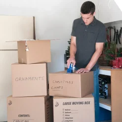 Duck HP260 Heavy Duty Packing Tape with Dispenser, 1.88