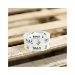 Duck Max Strength Heavy-Duty Packing Tape, 1.88" x 54.6 yds., Clear, 6/Pack (241513)