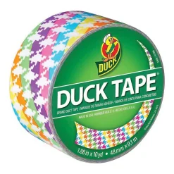 Duck® Printed Duct Tape, 10 yds. Neon (282595)