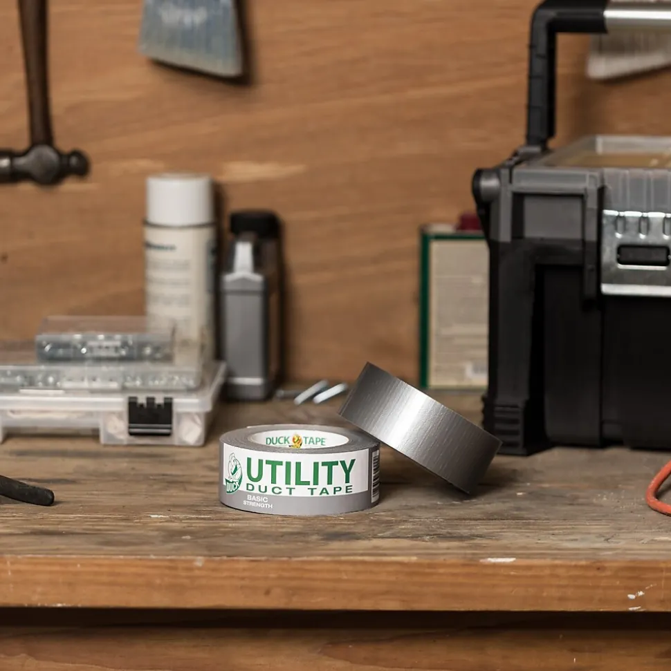 Duck Tape® Brand 1.88 in. x 55 yd. Utility Duct Tape, Silver (242946)