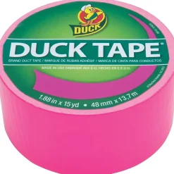 Duck Tape® Brand Duct Tape, Funky Flamingo X-Factor™, 1.88" x 15 Yards