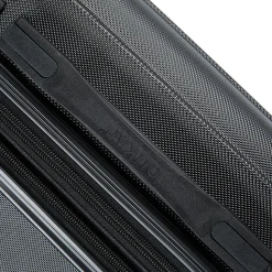 DUKAP Intely 2-Piece Hardside Spinner Luggage Set, TSA Checkpoint Friendly, Black (DKINT0SM-BLK)