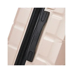 DUKAP Sense 3-Piece Hardside Spinner Luggage Set, Champagne (DKSENSML-CHA)