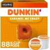 Dunkin' Caramel Me Crazy Coffee, Keurig K-Cup Pod, Medium Roast, 88/Carton (5000364900CT)