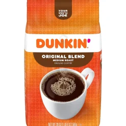 Dunkin' Original Blend Ground Coffee, Medium Roast, 18 oz. (SMU01641)