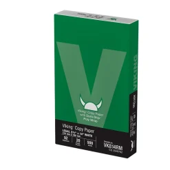 Dura-Ship Viking 8.5" x 14" Poly Wrap Copy Paper, 20 lbs., 92 Brightness, 500 Sheets/Ream (VK814Ream)