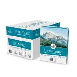 EarthChoice 8.5" x 11" Multipurpose Paper, 20 lbs., 92 Brightness, 500 Sheets/Ream (2700)