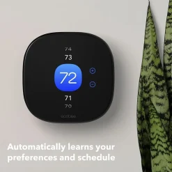 Ecobee Enhanced Smart Programmable Touch-Screen Wi-Fi Thermostat (EB-STATE6L-01)