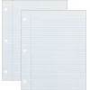 Ecology College Ruled Filler Paper, 8.5" x 11", 3-Hole Punched, 500 Sheets/Pack, 2 Packs/Bundle (PAC2417-2)