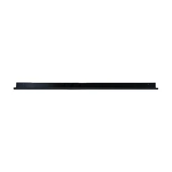 Eden Grove MDF Mounted Picture Ledge Shelf, 35.4", Black (9084680)