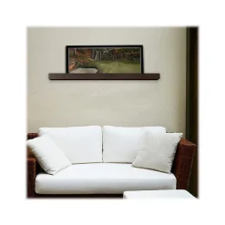 Eden Grove MDF Mounted Shelf, 35.88", Espresso (9084650)