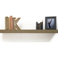 Eden Grove MDF Mounted Shelf, 60", Gray Oak (9602044E)